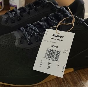 Reebok Nano X1 Black and Gum